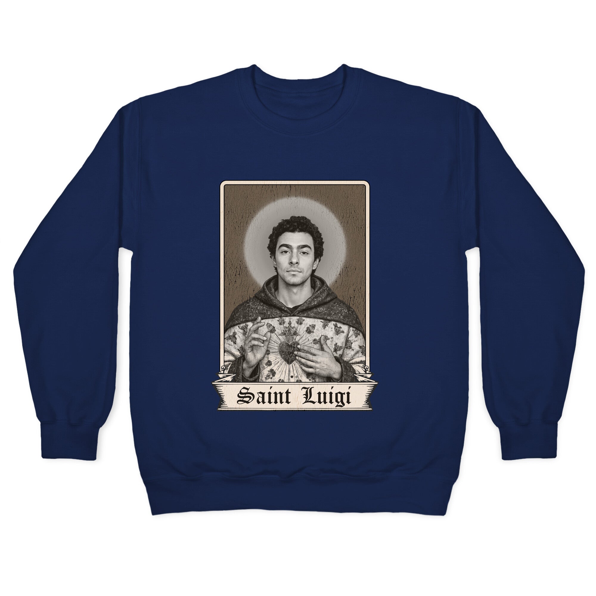 St Luigi Mangione Crewneck Sweatshirt